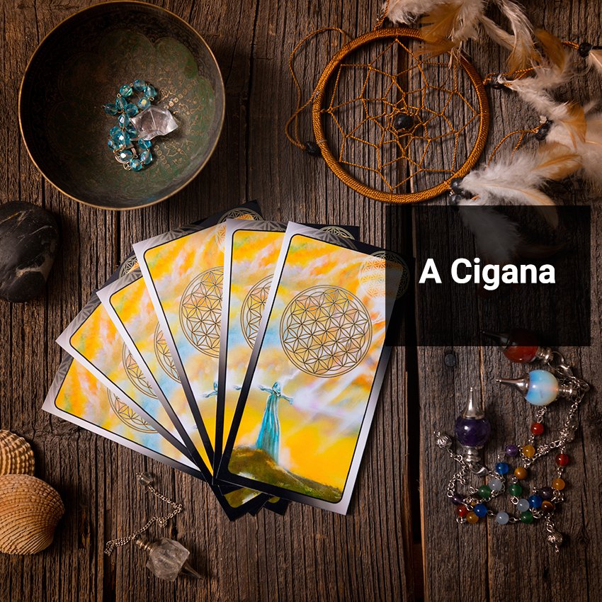 A Cigana no Baralho Cigano - WeMystic Brasil